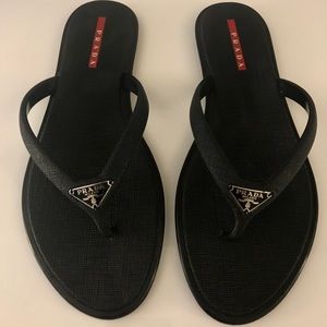 Prada sandals. 100% authentic, Perfect condition!